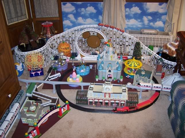 disneyland resort monorail playset